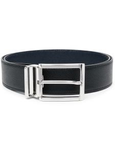 Ferragamo ceinture en cuir à boucle - Noir