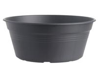 Bloempot Green basics schaal 33 cm living black - Elho