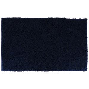 Tendance Badmat microfiber - hoogpolig - blauw - 50 x 80 cm - badkamer - antislip