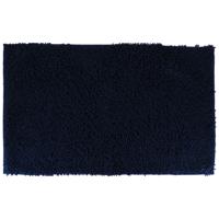 Tendance Badmat microfiber - hoogpolig - blauw - 50 x 80 cm - badkamer - antislip