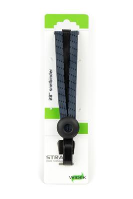 Qibbel Widek triobinder eye met haak 24+2x12mm zwart/blauwgrijs