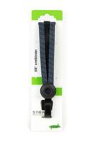 Qibbel Widek triobinder eye met haak 24+2x12mm zwart/blauwgrijs