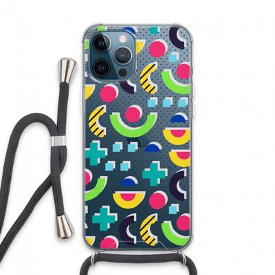 8-bit N°1: iPhone 13 Pro Max Transparant Hoesje met koord