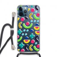 8-bit N°1: iPhone 13 Pro Max Transparant Hoesje met koord