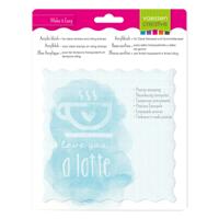 Vaessen Creative • acryl stempelblok 16x16x0,8cm