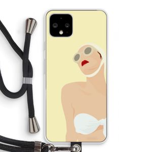 Summer: Pixel 4 Transparant Hoesje met koord