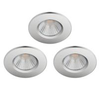 Philips set van 3 inbouwspotsDive 3x6w - 2700K - 8,5cm chroom - 78967100 Philips set van 3 inbouwspotsDive 3x6w - 2700K - 8,5cm chroom - 78967100