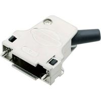 encitech D45ZF37-RGL+M3-K 7960-5208-14 D-sub behuizing Aantal polen: 37 Tinspuitgiet 45 ° Metaal 1 stuk(s)