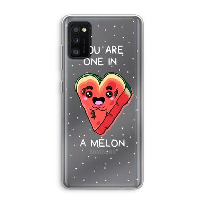 One In A Melon: Samsung Galaxy A41 Transparant Hoesje