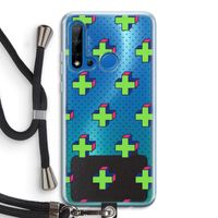 8-bit N°10: Huawei P20 Lite (2019) Transparant Hoesje met koord
