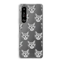 Kitten: Sony Xperia 1 III Transparant Hoesje