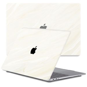 Lunso MacBook Air 13 inch M1 (2020) cover hoes - case - Creamy Vibes