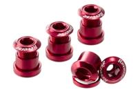 Reverse Chainring Schroeven Kit (4x) - Rood Reverse Chainring Schroeven Kit (4x) - Rood