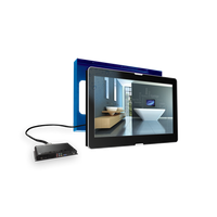 Waterdichte Led TV 27inch (70cm) Aquasound met backbox ophangsysteem - thumbnail