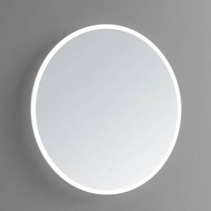 Badkamerspiegel Sanilux Rond Met Spiegelverwarming LED Verlichting Dimbaar 80x3 cm