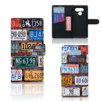 LG Q60 Telefoonhoesje met foto Kentekenplaten - thumbnail