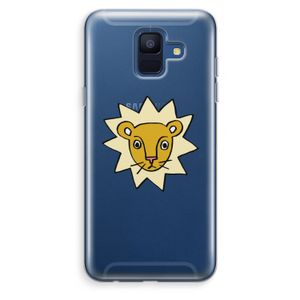 Kleine leeuw: Samsung Galaxy A6 (2018) Transparant Hoesje