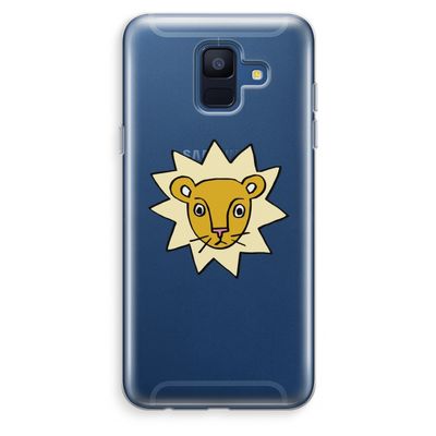 Kleine leeuw: Samsung Galaxy A6 (2018) Transparant Hoesje