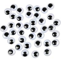 Creativ Company Wiebelogen, niet zelfklevend, d 20 mm, 500 stuk/ 1 doos Creativ Company Wiebelogen, niet zelfklevend, d 20 mm, 500 stuk/ 1 doos