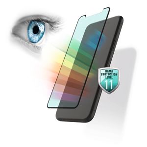 Hama 3D-full-screen-beschermglas Anti-Bluelight+Antibact. IPh. 6/6s/7/8/SE 20