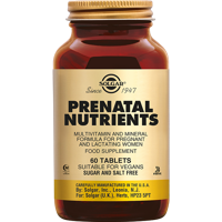 Solgar Prenatal Nutrients Multivitamine voor Zwangeren Tabletten