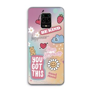 Positivity: Xiaomi Redmi Note 9 Pro Transparant Hoesje