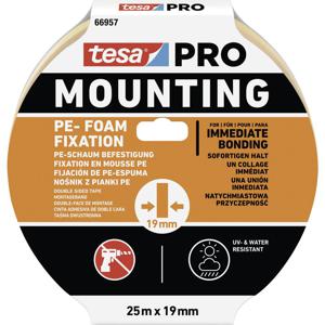 tesa Mounting PRO PE-Fixation 66957-00010-00 Montagetape Wit (l x b) 25 m x 19 mm 1 stuk(s)