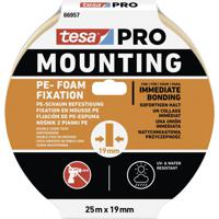 tesa Mounting PRO PE-Fixation 66957-00010-00 Montagetape Wit (l x b) 25 m x 19 mm 1 stuk(s) - thumbnail