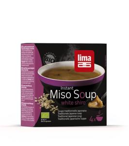 Instant miso soup white shiro 4 x 16.5 gram bio