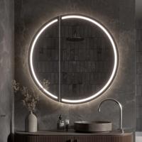 Spiegelkast Martens & Meijer Lech 80 cm met Directe & Indirecte Verlichting Rondom, Incl. Spiegelverwarming & Dimbare Sensor