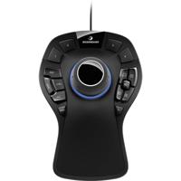 3Dconnexion SpaceMouse Pro USB 3D-muis USB Zwart 15 Toetsen