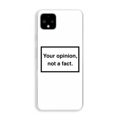Your opinion: Pixel 4 XL Transparant Hoesje