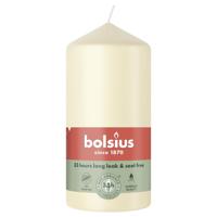 Bolsius stompkaars 120/58 soft pearl | 6 stuks