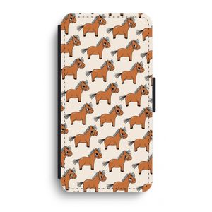 Pony: iPhone XR Flip Hoesje