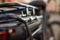 Steco Universele opzetdrager voor de e-bike mat zwart