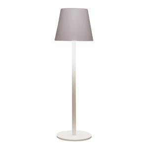 Portable tafellamp Ambiance - wit - 27 cm - aanraaksensor - draadloos/oplaadbaar USB - binnen/buiten