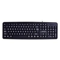 Esperanza EK129 toetsenbord USB QWERTY Brits Engels Zwart