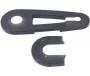 Aldo Kettingscherm 12 wave wit