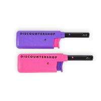 Veilige & Handige BBQ Aanstekers (2 stuks) - Trendy Paarse & Roze Mini Aanstekers - 14cm x 3cm