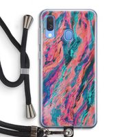 Electric Times: Samsung Galaxy A40 Transparant Hoesje met koord