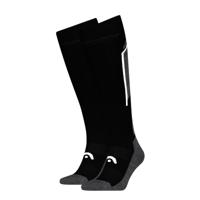 HEAD Skisokken Kneehigh 2-pack Black / Dark Grey-35/38