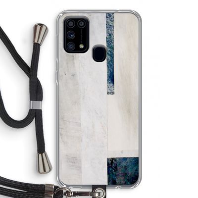 Meet you there: Samsung Galaxy M31 Transparant Hoesje met koord