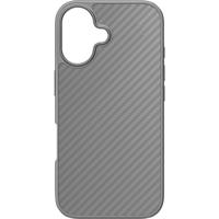 Black Rock Cover Robust Carbon für Apple iPhone 16, Schwarz Cover Apple iPhone 16 Zwart