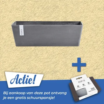 Bak bruges l45b17h17cm grijs
