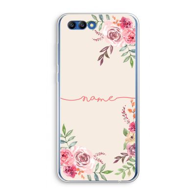 Rozen: Honor 10 Transparant Hoesje
