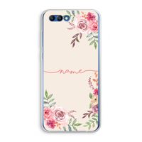 Rozen: Honor 10 Transparant Hoesje