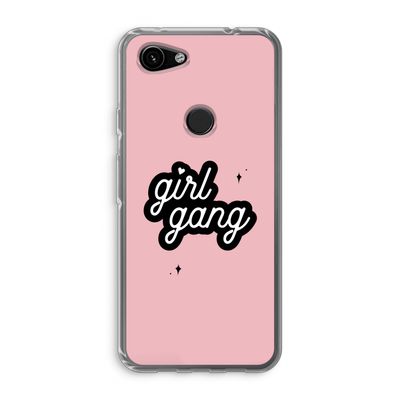 Girl Gang: Google Pixel 3a Transparant Hoesje