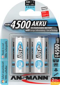 Ansmann 4500mAh maxE C Nikkel-Metaalhydride (NiMH)