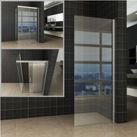 Zijwand voor Schuif Nisdeur Wiesbaden 90x200 cm 8mm NANO Glas - thumbnail