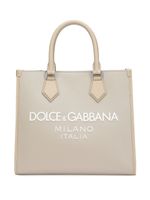 Dolce & Gabbana sac cabas à logo imprimé - Tons neutres - thumbnail